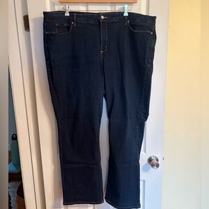 NYDJ Dark Blue Straight Leg Women's Jeans